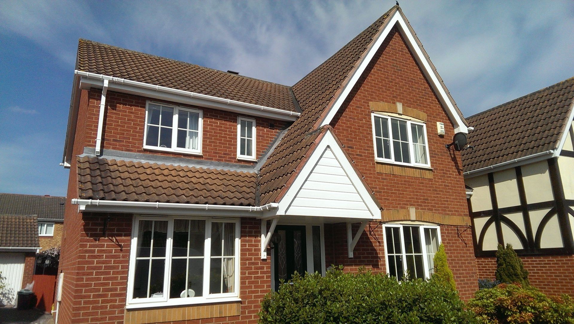 House-white fascia in Measham